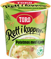 Potetmos m/Kjøtt 53g Rett i Koppen
