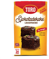 Sjokoladekake langpanne