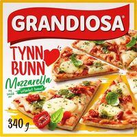 Norsk mozzarella med grønn pesto og små, søte tomater