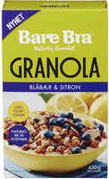 Bare Bra Blåbær & Sitron 450g