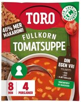 Tomatsuppe m/Fullkornsmakaroni 127g Toro