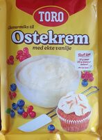 Glasurmiks til Ostekrem med ekte vanilje