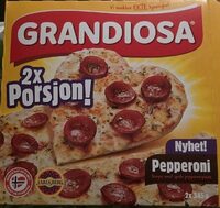 Pepperoni 2x Porsjon Pizza