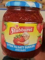 Jordbærsyltetøy uten tilsatt sukker