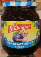 Blåbærsyltetøy uten tilsatt sukker