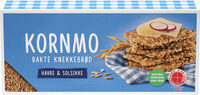 Kornmo Bakte Knekkebrød Havre & Solsikke