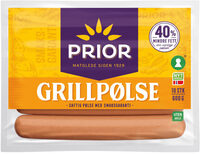 Grillpølse av kylling og kalkun