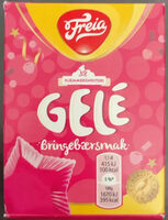 Gelé bringebærsmak