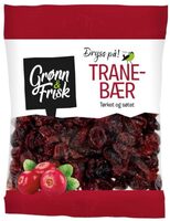 Tranebær tørket og søtet