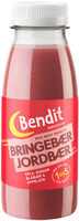 Smoothie Bringebær&Jordbær 250ml Bendit