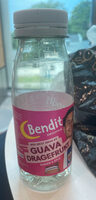Bendit smoothie med guava, dragefrukt, banan & eple