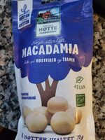Macadamia Nøtter u/Salt fra Australia 70g Dln