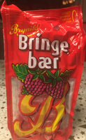 Bringebær drops