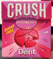Dent Crush, bringebærpastiller