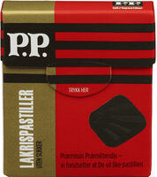P.P Lakrispastiller 24g