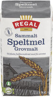 Sammalt speltmel grovmalt