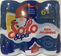 Super Solo Rød Julebrus