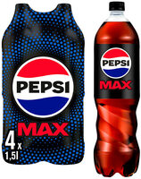 Pepsi Max 1,5lx4 flaske
