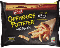 Opphogde potteter