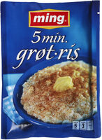 Grøtris 5min 185g Ming