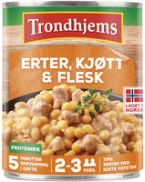 Erter, Kjøtt Og Flesk