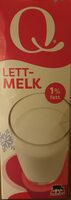 Lettmelk, 1% fett