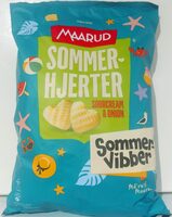 Sommervibber Sommerhjerter Sourcream & Onion