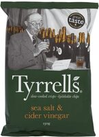 Tyrrells Chips Sea Salt&Vinegar 150g