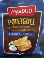 Potetgull Sourcream & Onion