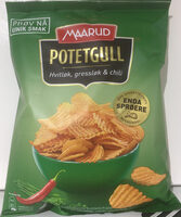 Potetgull Hvitløk, gressløk & chili