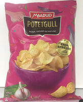 Potetgull Hvitløk, ramsløk og mild chili