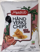 Håndverkschips Biff & Pepper