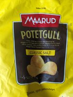 Potetgull classic salt