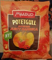 Potetgull Intense Juicy Paprika