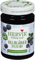 Hervik Naturlig Lett Blåbærsyltetøy