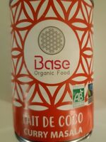 Lait de coco curry masala
