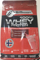 100& Whey Protein Strawberry Flavoured
