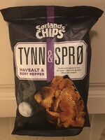 Tynn & Sprø Havsalt & Sort Pepper