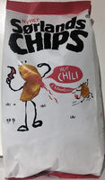 Sørlands Chips Het Chili og Rømme