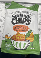 Verdens tynneste, jalapeno & creme fraiche