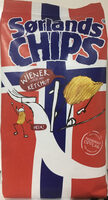 Sørlands Chips Wienerpølse med ketchup