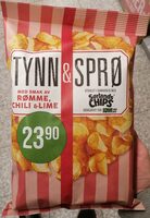 Tynn & Sprø med smak av Rømme, Chili & Lime