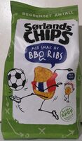 Sørlandschips med smak av BBQ Ribs