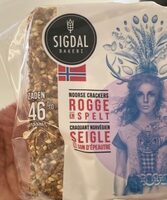 Sigdal - Craquants norvégiens Seigle et Son d'épeautre 190g