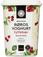Røros Yoghurt Tyttebær Økologisk 470g
