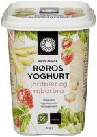 Yoghurt Jordbær & Rabarbra