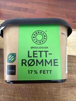Lettrømme 17%
