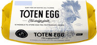 Toten Egg fra Frittgående Høner 10pk M/L