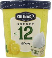 Kulinaris Sorbet Sitron 0,5l