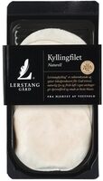 Kyllingfilet Naturell skivet 100g Lerstang